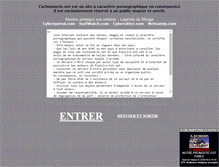 Tablet Screenshot of cochonnerie.net